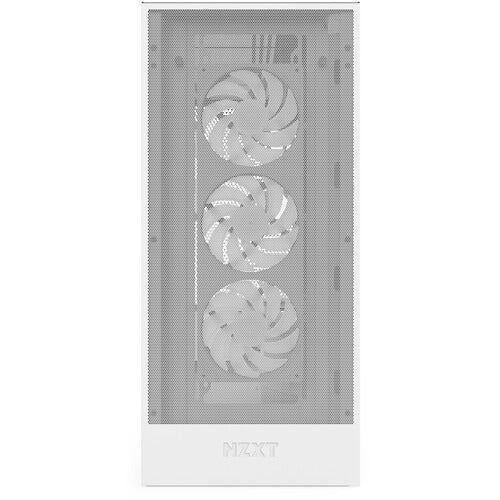 NZXT H7 Flow RGB (2024) ATX Mid Tower Airflow Cabinet (White) – TechCure India