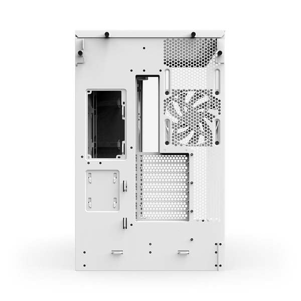 NZXT H9 Flow (2025) Dual Chamber Mid Tower ATX Airflow Cabinet (White) – TechCure India