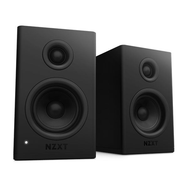 NZXT Relay Speakers 80 Watt Desktop PC Gaming Speakers (Black) – TechCure India