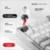 CYBEART Nighthawk 75% TKL Tri Mode RGB Mechanical Wireless Gaming Keyboard ( White ) ( CYBEART MKII Gen 1 Linear Switch ) - 2