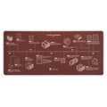 Noctua NP-DM3 20-Year Anniversary 90x40cm Desk Mat (Brown) – TechCure India