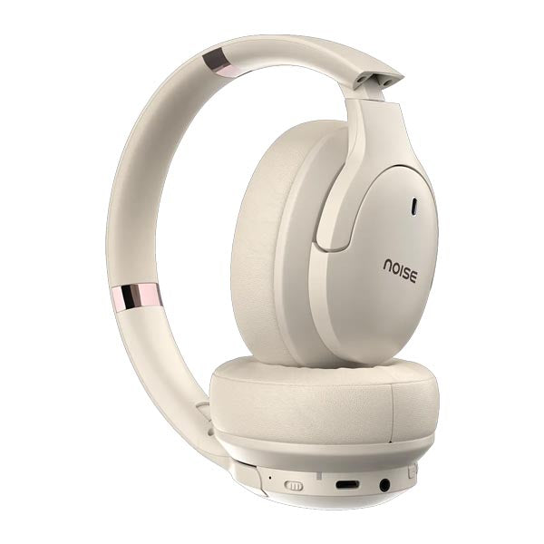 Noise Airwave Max 4 Wireless Over-Ear Headphones with 70H Playtime (Calm Beige) – TechCure India