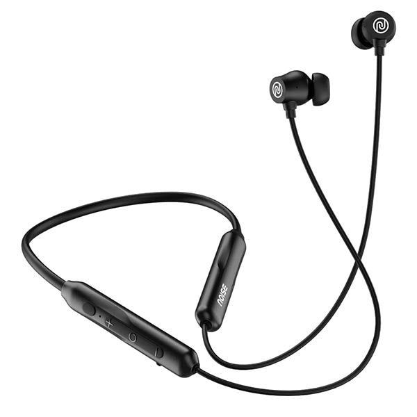Noise Airwave Pro Bluetooth in Ear Neckband with Upto 32 dB ANC (Matte Black) – TechCure India