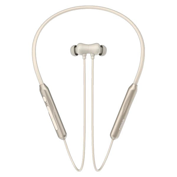 Noise Airwave Pro Bluetooth in Ear Neckband with Upto 32 dB ANC (Metallic Beige) – TechCure India