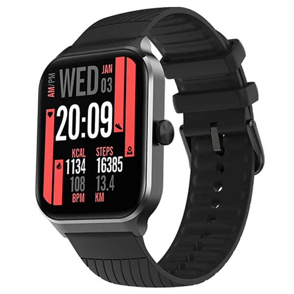 Noise Canvas Elite 1.96" Vivid Display Smart Watch (Metal Black) – TechCure India