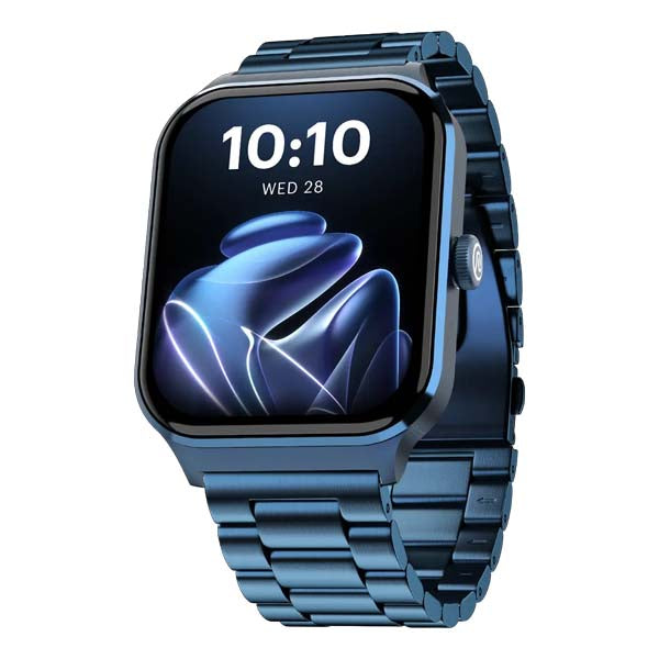 Noise Canvas Elite 1.96" Vivid Display Smart Watch (Metal Blue) – TechCure India