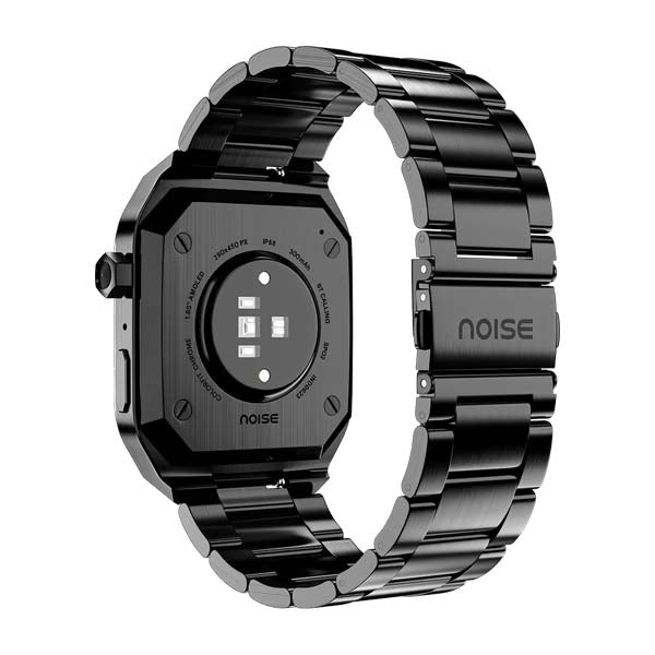 Noise ColorFit Chrome 1.85" AMOLED Smart Watch (Elite Midnight Gold) – TechCure India