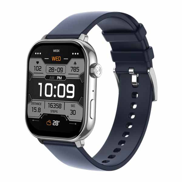 Noise ColorFit Victor 2 Smartwatch with AI Voice Assistance (Jet Blue) – TechCure India