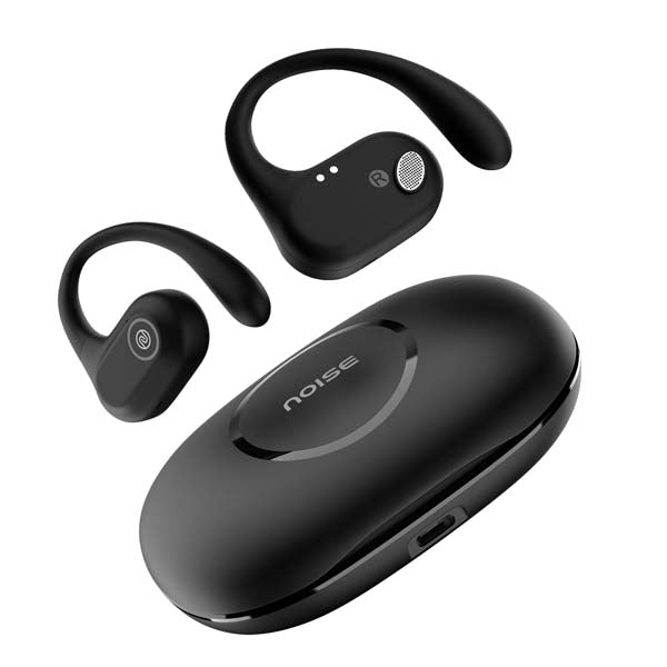 Noise Pure Pods Wireless Open Ear Earbuds (Power Black) – TechCure India