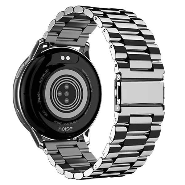 Noise Vortex Plus 1.46” AMOLED Display Smart Watch (Elite Silver) – TechCure India