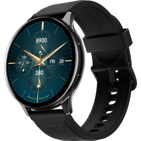 Noise Vortex Plus 1.46 AMOLED Display, AoD, BT Calling, Sleek Metal Finish, 7 Days Battery Life, All New OS with 100+ Watch Faces & Health Suite (Black) – TechCure India