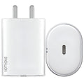 Nothing 45W USB C Fast Charger Adapter for CMF by Nothing CMF Phone 1/Nothing Phone 3a Pro/3a/2A/2a Plus/2/Buds, CMF 33w Power Charger for Mobile, 45 W Type C Charging Adaptor, Upto 50w Charge Support, White – TechCure India