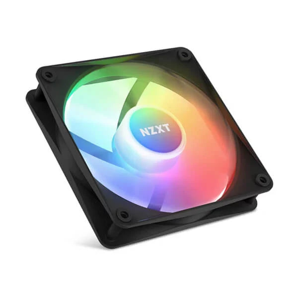 NZXT F120 RGB Core 120mm Cabinet Fan Black (Single Pack) - 2