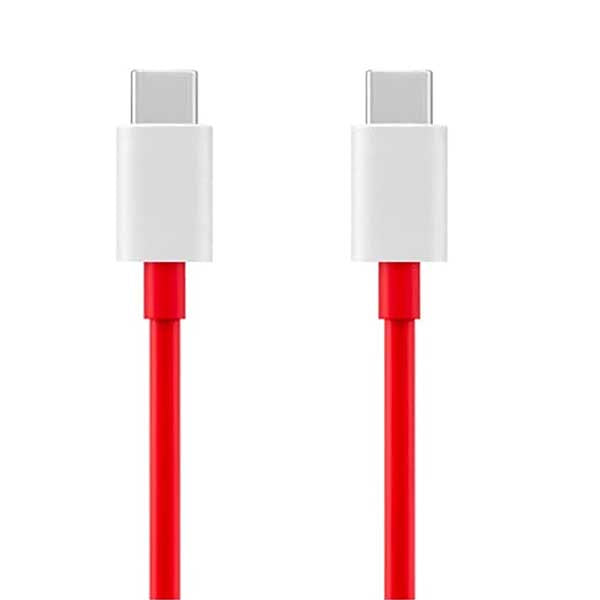 OnePlus SUPERVOOC Type-C to C cable 1.5 m Fast Charging Cable (Compatible with Charging Adapter, Red) – TechCure India
