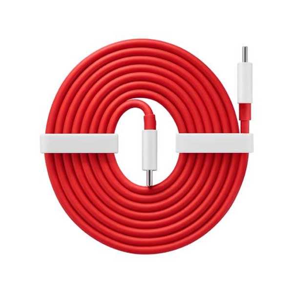 OnePlus SUPERVOOC Type-C to C cable 1.5 m Fast Charging Cable (Compatible with Charging Adapter, Red) – TechCure India