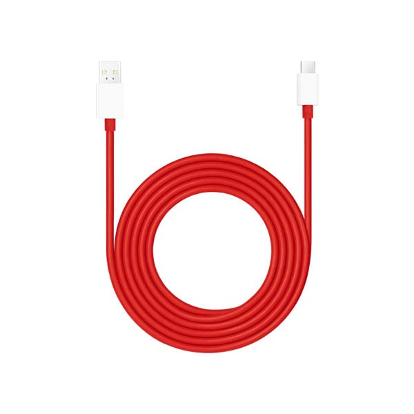 OnePlus USB-A to Type-C Cable 10A 1.5M (Red) – TechCure India