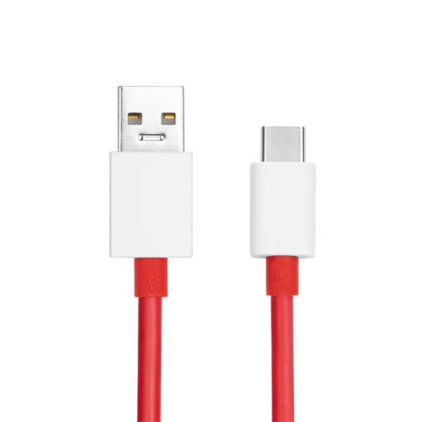 OnePlus USB-A to Type-C Cable 10A 1.5M (Red) – TechCure India
