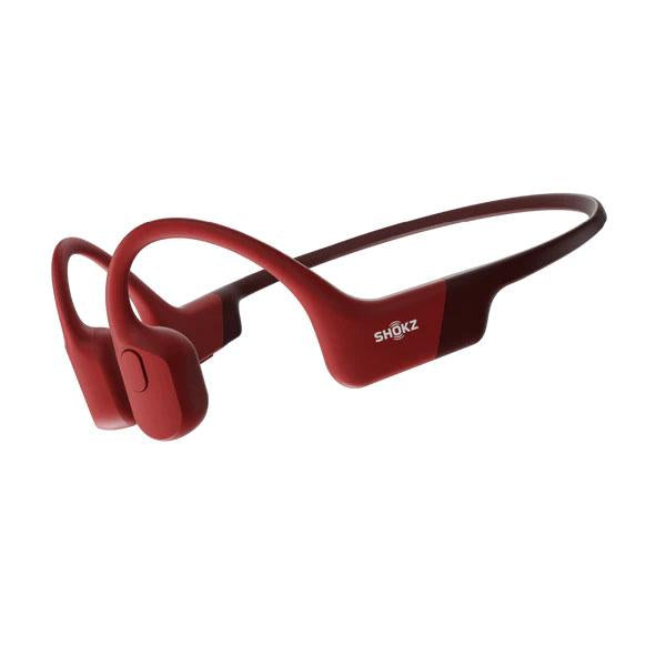 Shokz OpenRun Wireless Open-Ear Bluetooth Headphone, Red – TechCure India