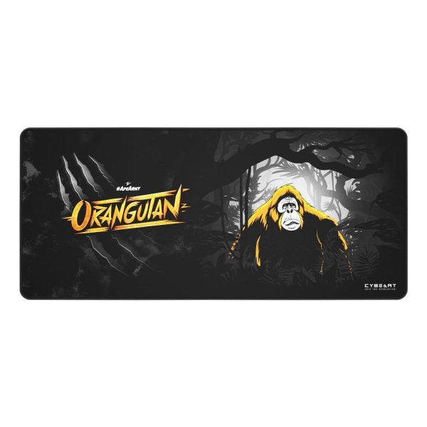 CYBEART | Orangutan Gaming Mouse Pad | XXL Premium Licensed Gaming Mouse Pad (900 x 400 x 4mm / Rapid Series) – TechCure India
