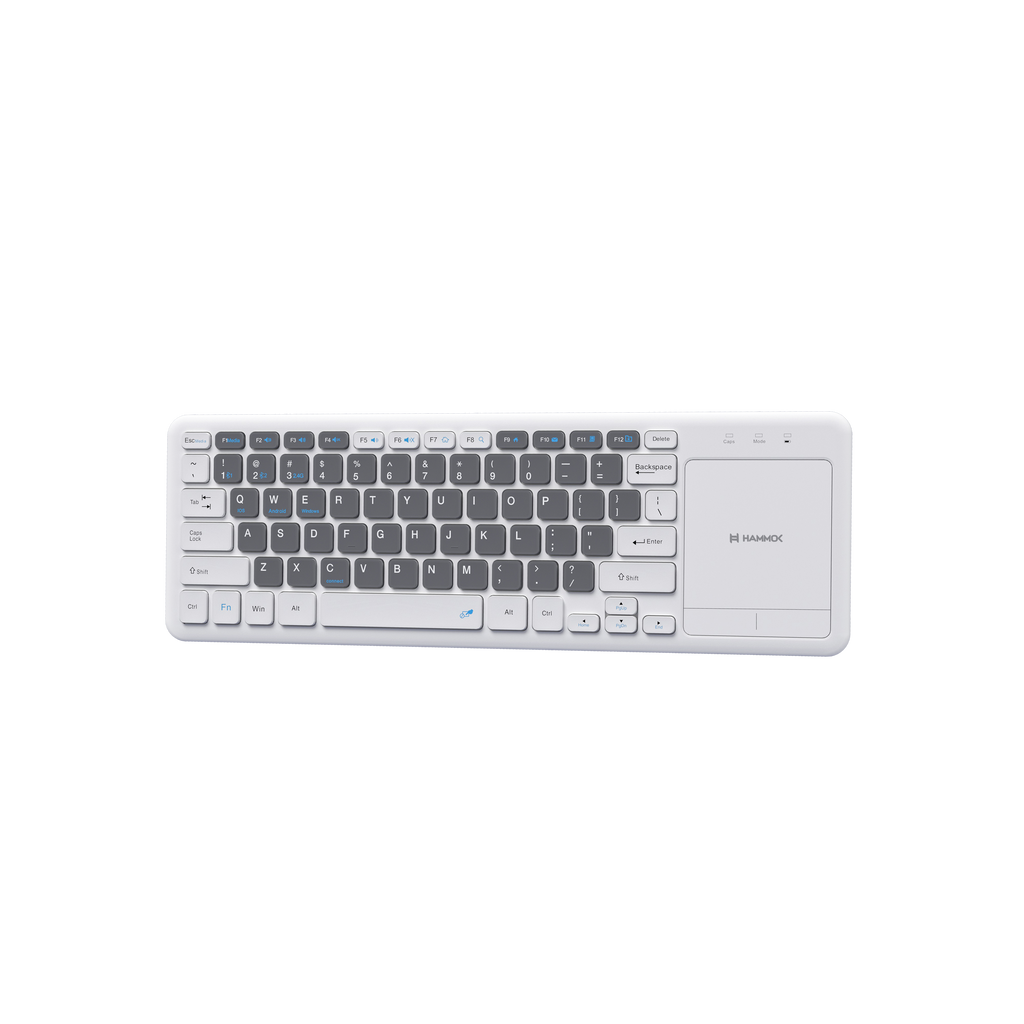 Hammok Otto Multi-Device Wireless + Bluetooth Keyboard with Touchpad