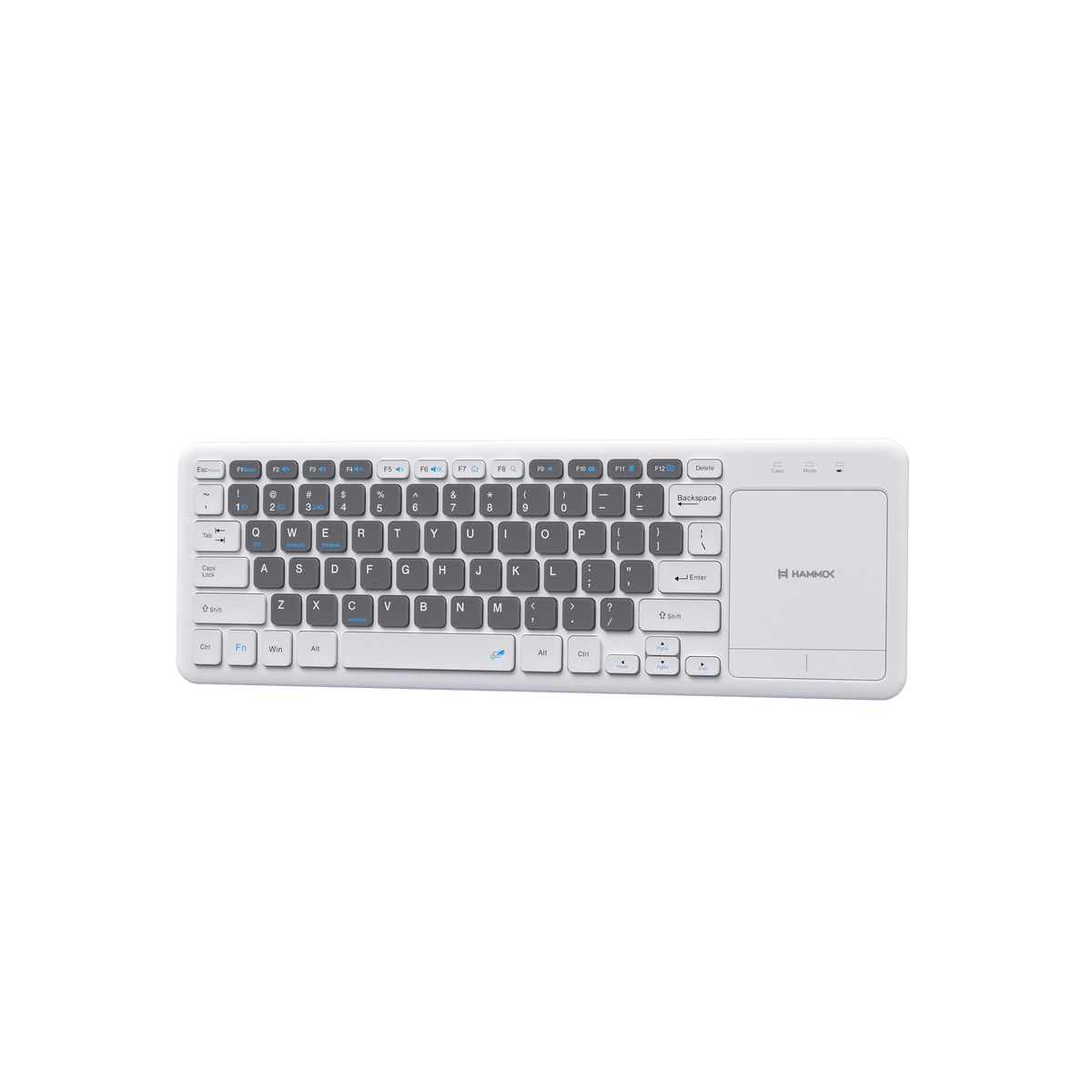 Hammok Otto Multi-Device Wireless + Bluetooth Keyboard with Touchpad