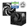 ARCTIC P12 PWM PST 120mm Cabinet Fan ( Black ) ( Five Pack ) - 2