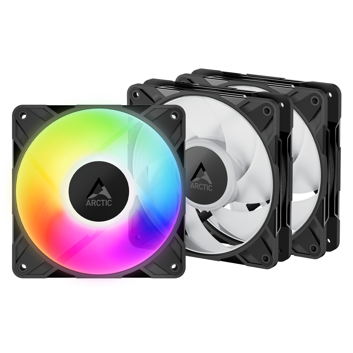 Arctic P12 Pro ARGB 120mm Triple Pack Cabinet Fan – TechCure India