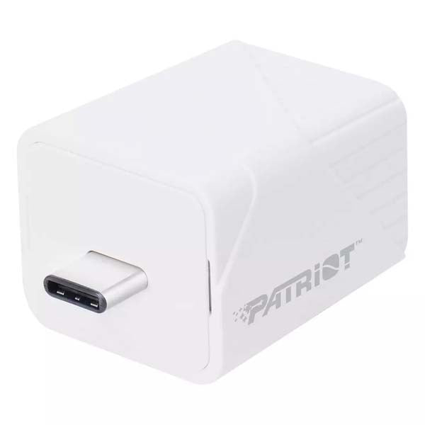 Patriot iLuxe Cube 256GB USB Type-C Flash Drive (PI256GCUW30C,White) – TechCure India