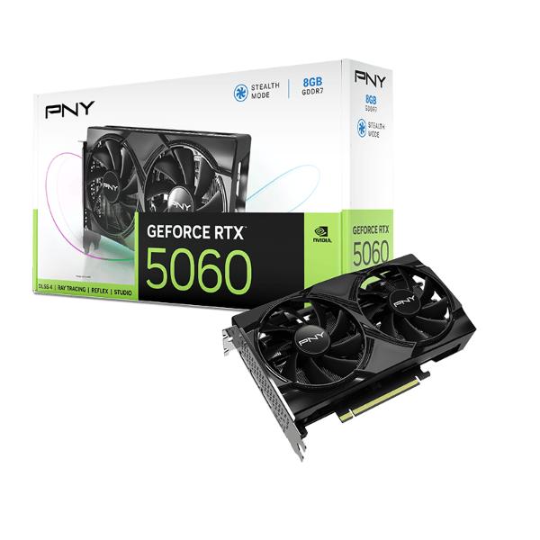 PNY GeForce RTX 5060 Dual Fan GPU – TechCure India