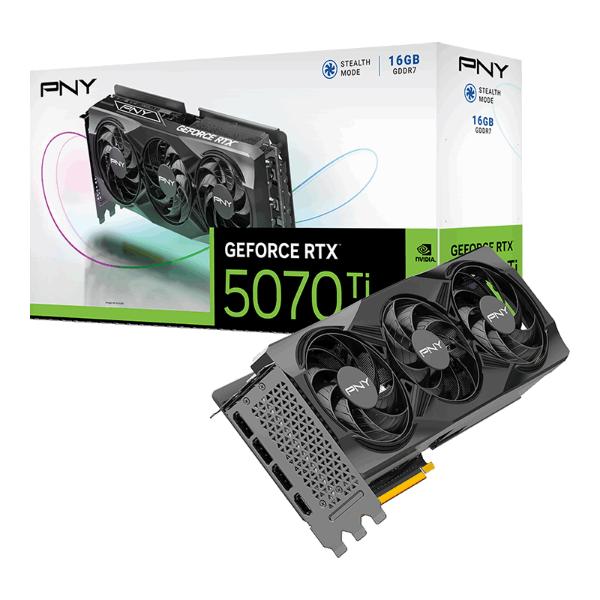 PNY GeForce RTX 5070 Ti Triple Fan GPU – TechCure India