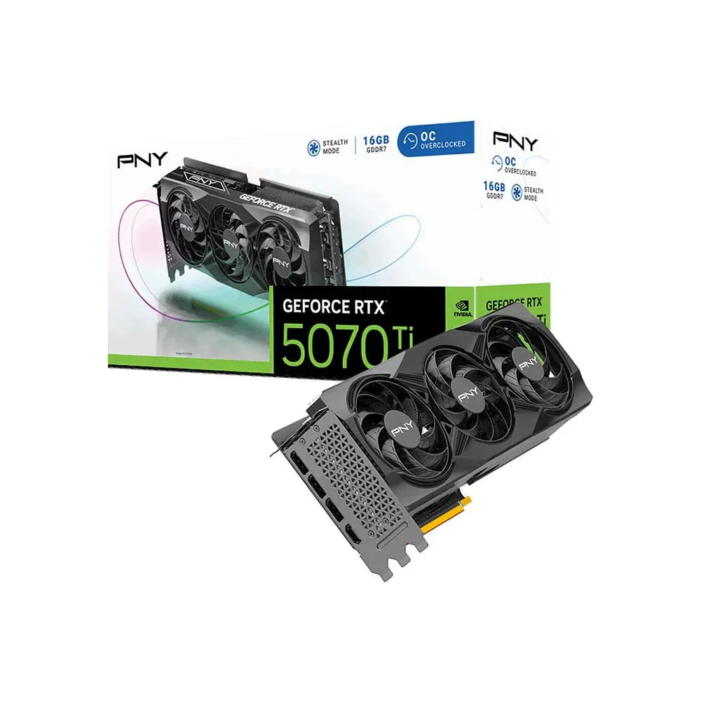 PNY GeForce RTX 5070 Ti OC 16GB Nvidia Graphic Card – TechCure India