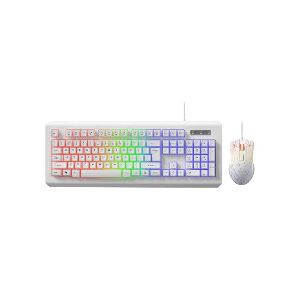 Coconut Phanta RGB Gaming Keyboard & Mouse Combo - White – TechCure India