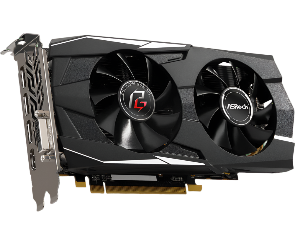 ASROCK Radeon RX 580 Phantom Gaming D OC 8GB AMD Graphic Card - 2