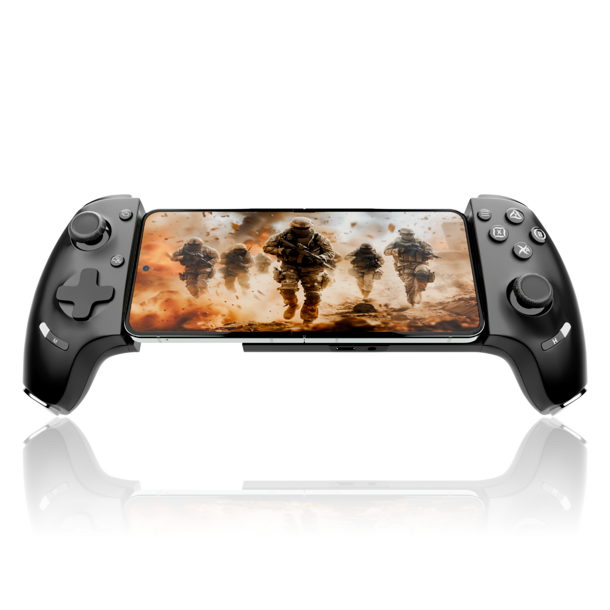 KLUTCH ONE GAMEPAD WITH IPHONE/ANDROID, XBOX, HID & KEYMAP MODES | WIRED & BLUETOOTH CONNECTIVITY | LIGHTING INDICATORS | GAMING CONTROLLER FOR MOBILE, PC,CONSOLE | WIRELESS GAMEPAD & JOYSTICK – TechCure India