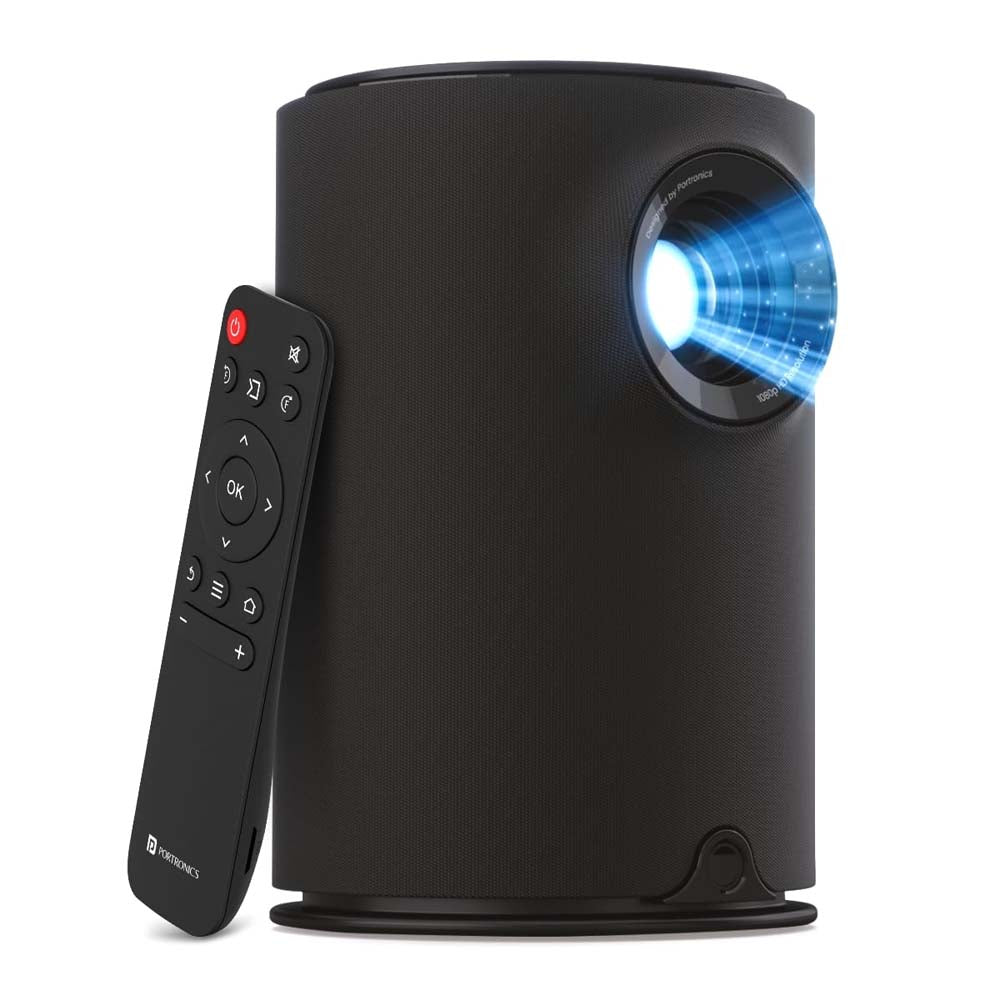 Portronics Beem 410 Smart Led Projector (Black) – TechCure India