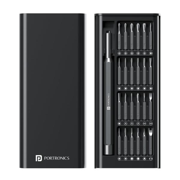 Portronics Bit Box 24-in-1 Screwdriver Kit – TechCure India