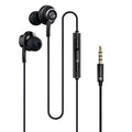 Portronics Conch Sigma A in Ear 3.5mm Aux Wired Earphones (Black) – TechCure India