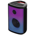 Portronics Dash 8 60W Bluetooth Party Speaker with Bass Boost Technology, Upto 6 Hours Playtime, Wired Karaoke Mic, TWS Mode, USB, AUX in, BT 5.3v, Full Screen LED Effect, Type C Charging (Black) – TechCure India