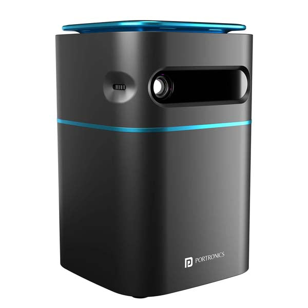 Portronics Pico 12 Portable Smart Projector (Black) – TechCure India