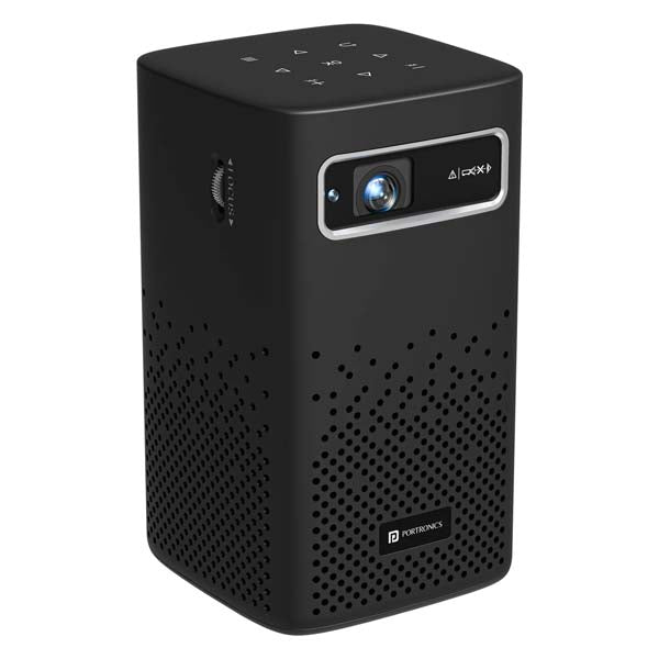 Portronics Pico 13 Rechargeable Smart Projector (Black) – TechCure India