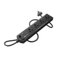 Portronics Power Plate 10 Extension Board with 4 Universal Sockets (Black) – TechCure India