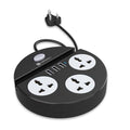 Portronics Power Plate 5 1500W 3 Socket Extension Boards (Black) – TechCure India