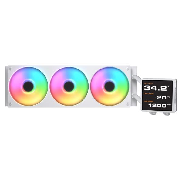 Cougar Poseidon Vistek Pro ARGB 360mm Liquid Cooler - White – TechCure India