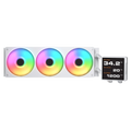 Cougar Poseidon Vistek Pro ARGB 360 White LCD Liquid Cooler – TechCure India