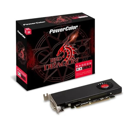 PowerColor RX 550 Red Dragon 2GB GDDR5 Low Profile Graphics Card – TechCure India