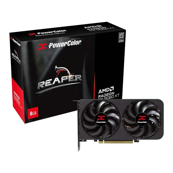 PowerColor Reaper AMD Radeon RX 9060 XT 8GB GDDR6 Graphics Card – TechCure India