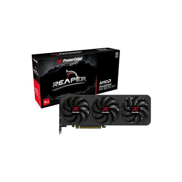 PowerColor Reaper AMD Radeon RX 9070 XT 16GB GDDR6 Graphics Card – TechCure India
