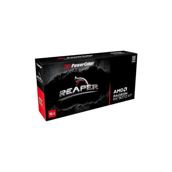 PowerColor Reaper AMD Radeon RX 9070 XT 16GB GDDR6 Graphics Card – TechCure India