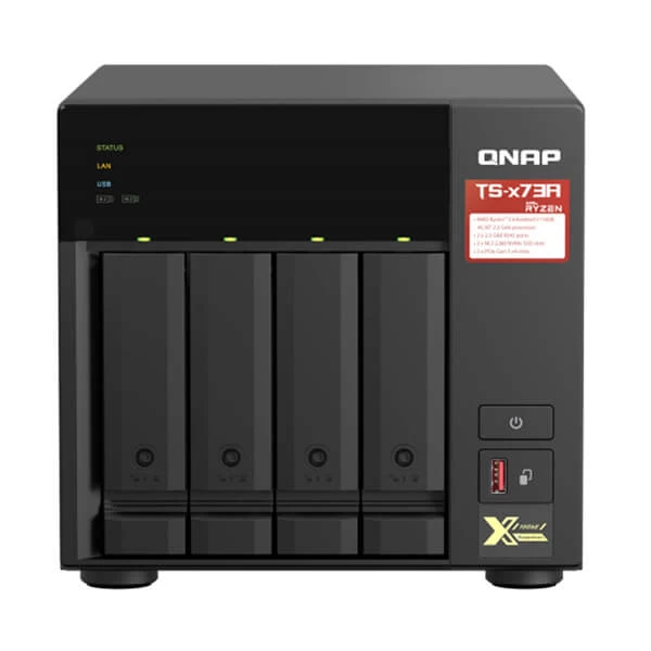 QNAP TS-473A 4-Bay Tower NAS Enclosure – TechCure India