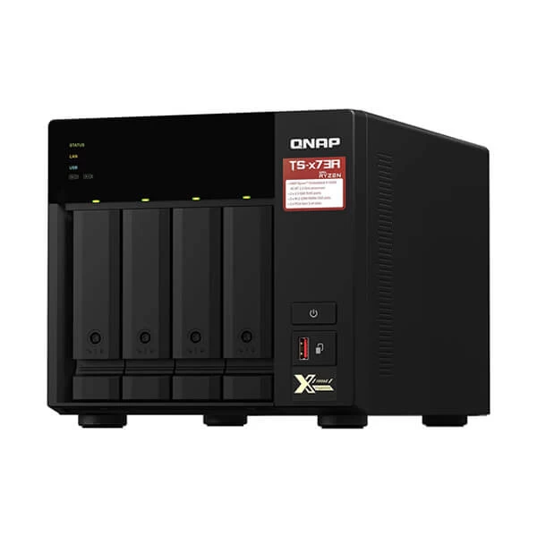 QNAP TS-473A 4-Bay Tower NAS Enclosure – TechCure India